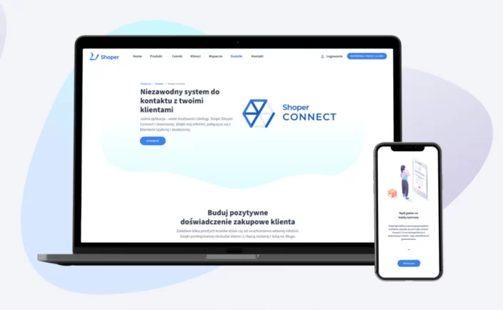 Shoper rozszerza usługi o aplikację Connect