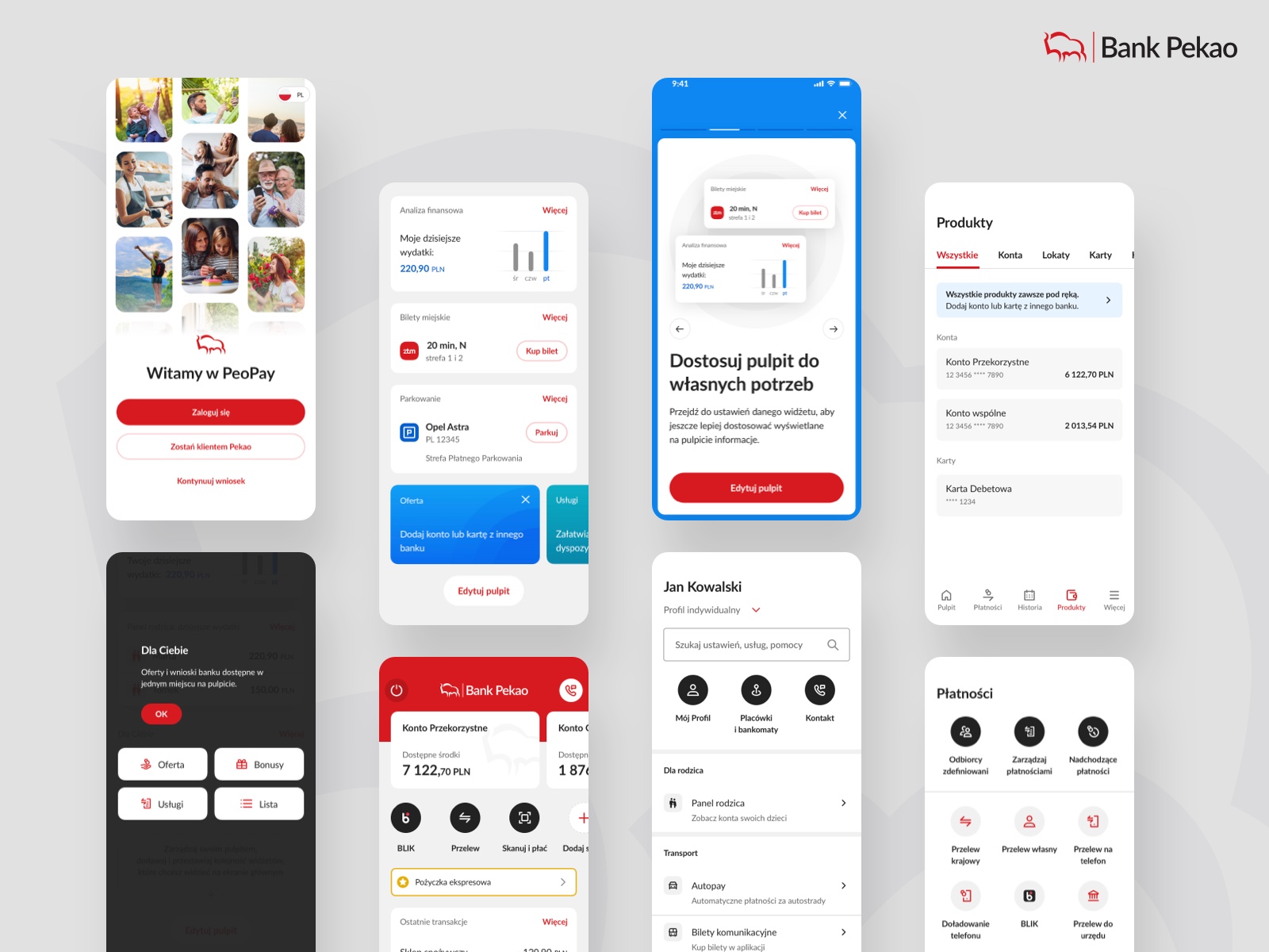 PeoPay 4.0 – nowa odsłona aplikacji mobilnej Banku Pekao zaprojektowana przy współpracy z Efigence 