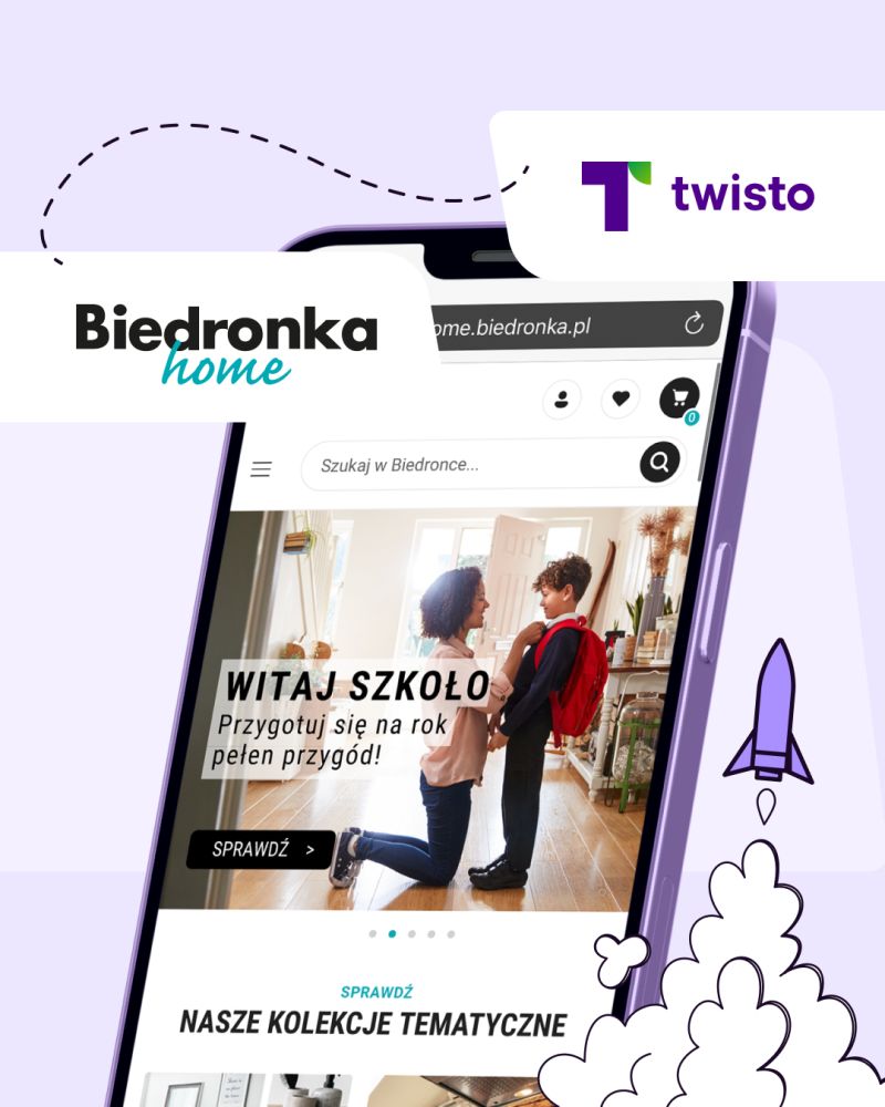 BNPL od Twisto w sieci Biedronka