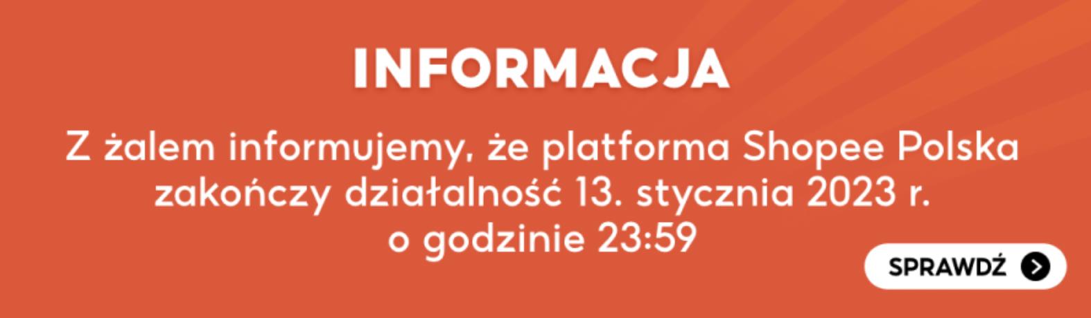 Platforma Shopee zamyka odział w Polsce