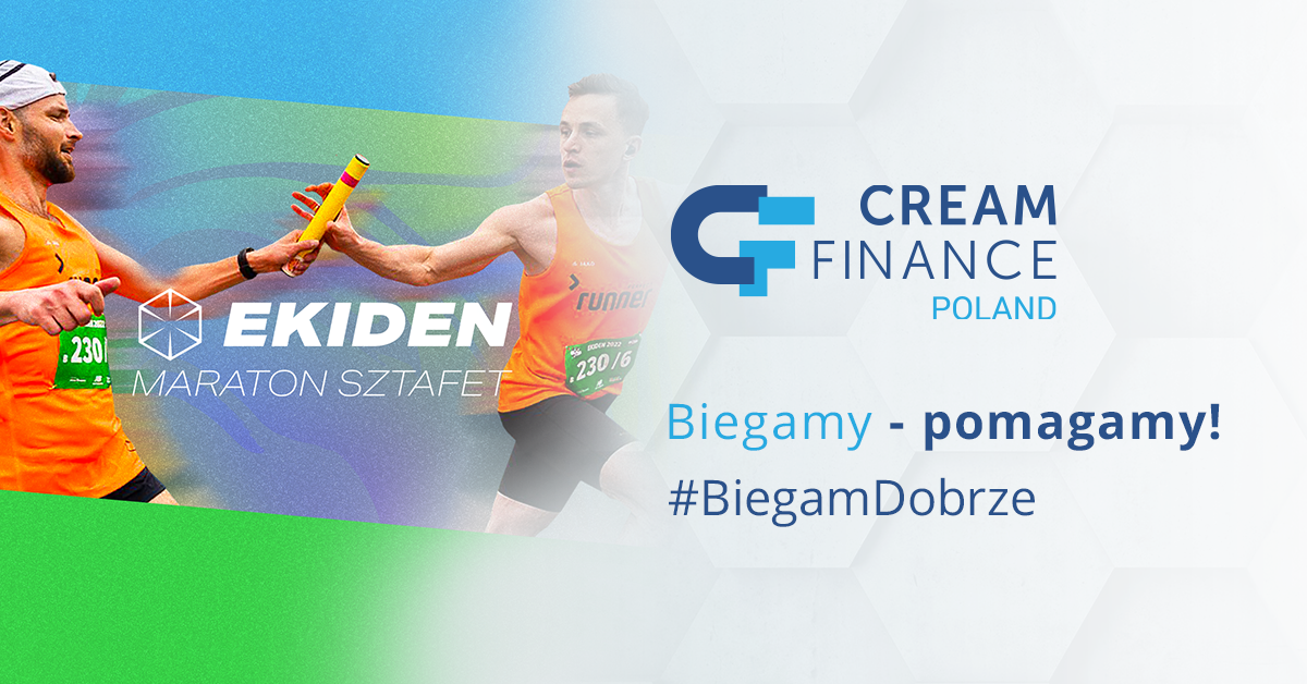 CreamFinance Poland pobiegnie dla dzieci