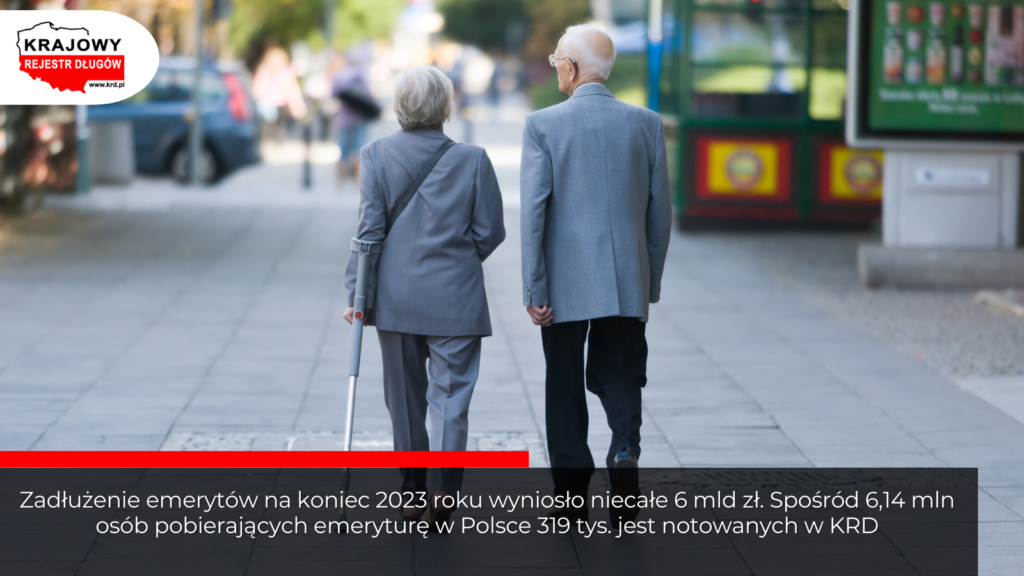 Długi na emeryturze: seniorzy zalegają prawie 6 miliardów złotych